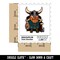 Stout Bearded Viking with Horned Helmet Waterproof Vinyl Phone Tablet Laptop Water Bottle Sticker Set - 5 Pack